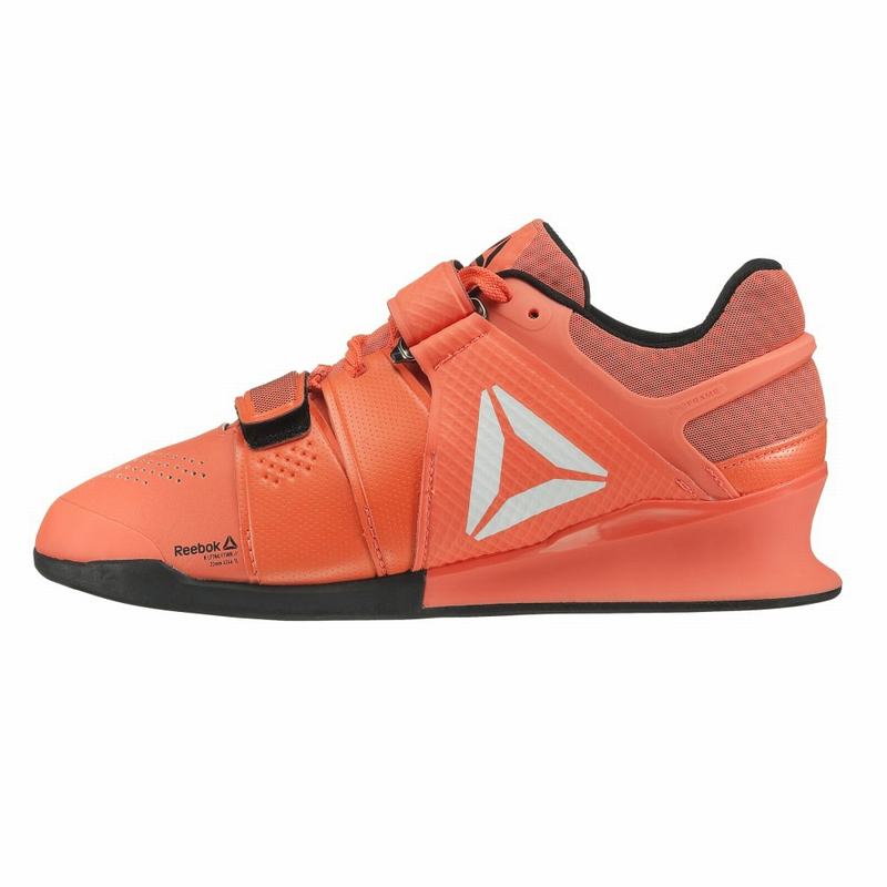 Reebok Legacy Lifter Botasky Damske - Oranžové/Čierne EA1847KB